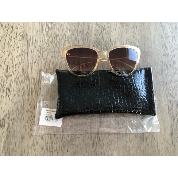 Rachel Zoe Nina Sunglasses in Nude-Crystal - OS main image 7